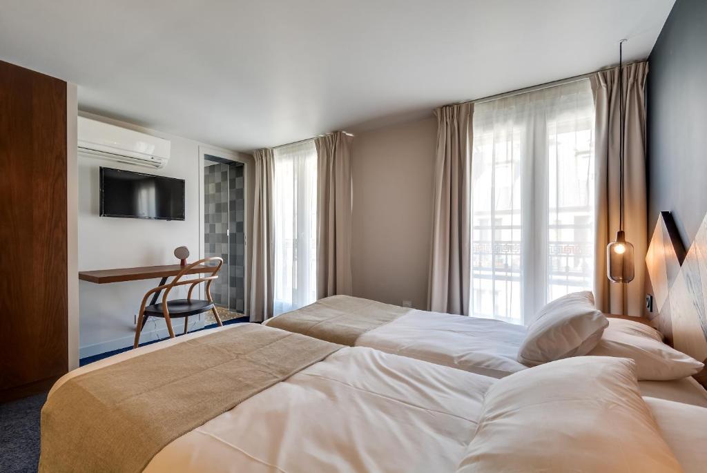 Wit Hotel Paris Bagian luar foto